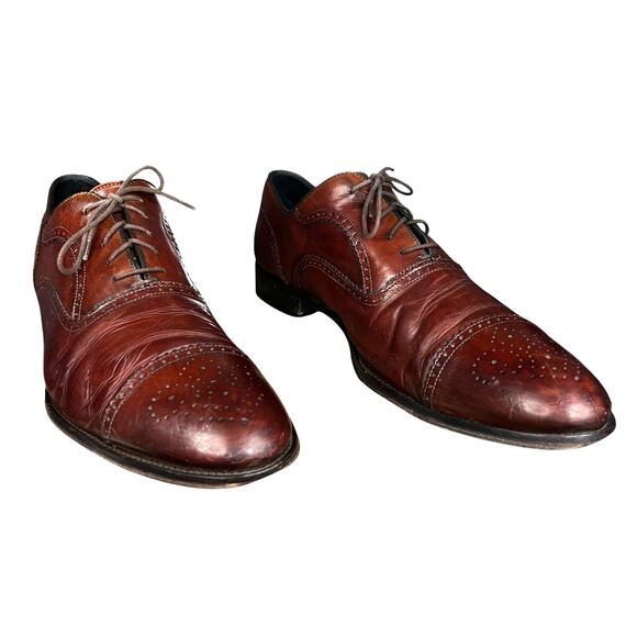 To Boot New York Men’s Warwick Brown Leather Cap Toe Oxford Size US 12 main image 5